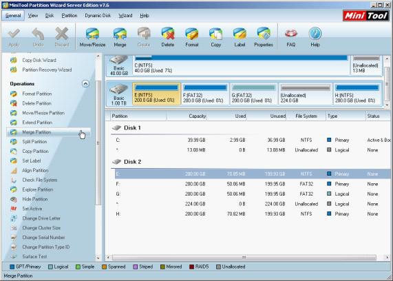 Windows server partition manager